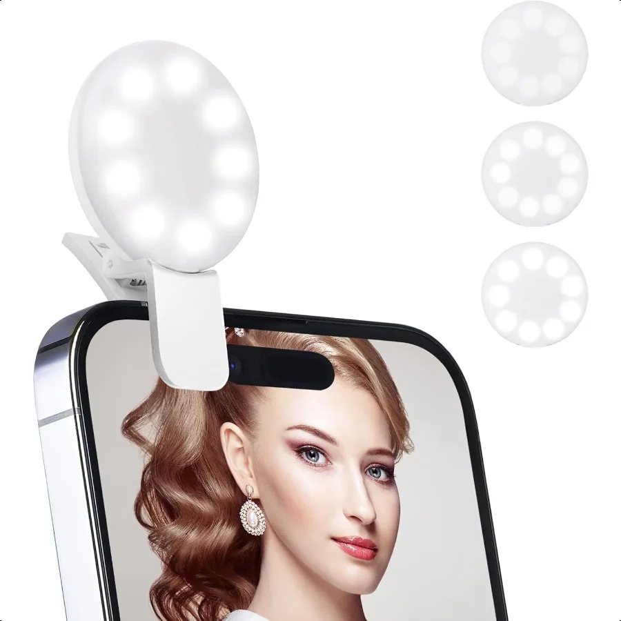 Ring Light of PocketSize: Rechargeable Small Ring Light for Phone Laptop Makeup Perfect for Small Adults Portable Selfie Light
Ring Light of PocketSize: Rechargeable Small Ring Light for Phone Laptop Makeup Perfect for Small Adults Portable Selfie Light