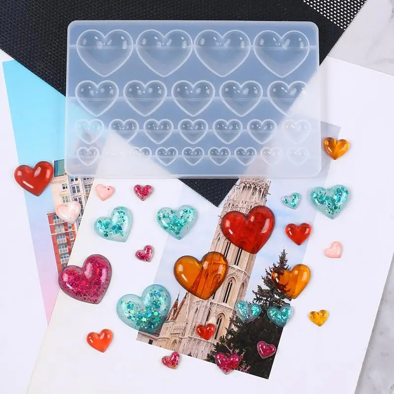 Love Heart Silicone Mold Different Size Pendants Casing Moulds Handmade DIY Tool
Love Heart Silicone Mold Different Size Pendants Casing Moulds Handmade DIY Tool