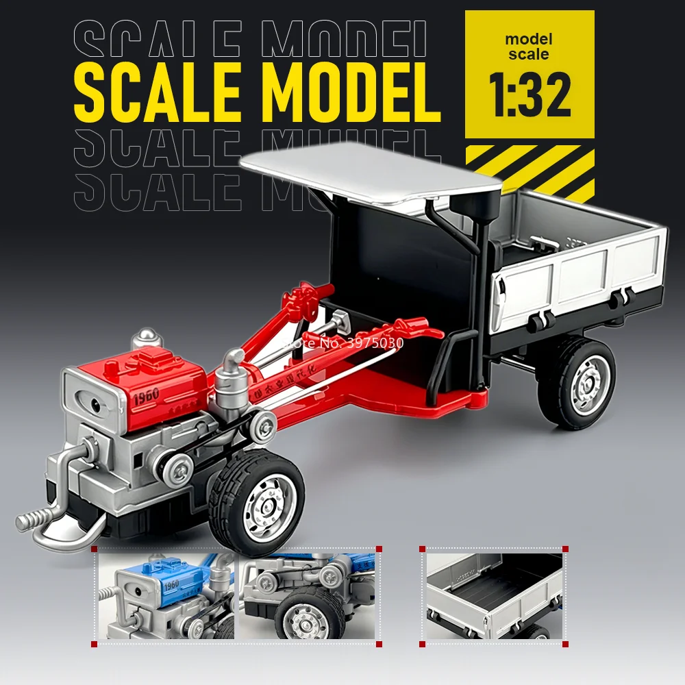 1:32 Walking Tractor Cars Alloy Miniature Toy Diecast Models with Sound and Light Rubber Tire Vehices Special Gift for Children
1:32 Walking Tractor Cars Alloy Miniature Toy Diecast Models with Sound and Light Rubber Tire Vehices Special Gift for Children