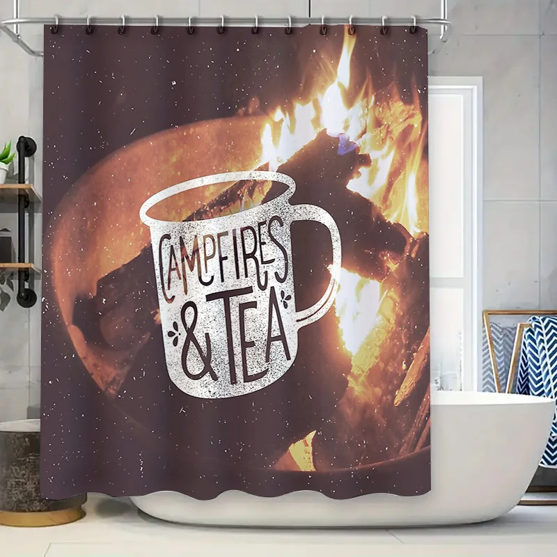 Винтажный камин, лесной водопад, занавеска для душа, деревенский природный пейзаж, набор декора для ванной комнаты
Винтажный камин, лесной водопад, занавеска для душа, деревенский природный пейзаж, набор декора для ванной комнаты