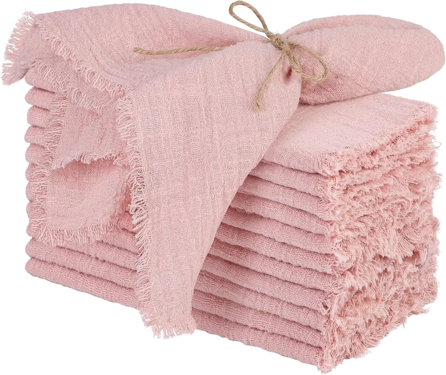 20PCS Cotton Gauze Weddings Napkins Cloth 40x40cm Size Soft and Durable,For Festival Party Birthday kitchen Dinner Decor
20PCS Cotton Gauze Weddings Napkins Cloth 40x40cm Size Soft and Durable,For Festival Party Birthday kitchen Dinner Decor