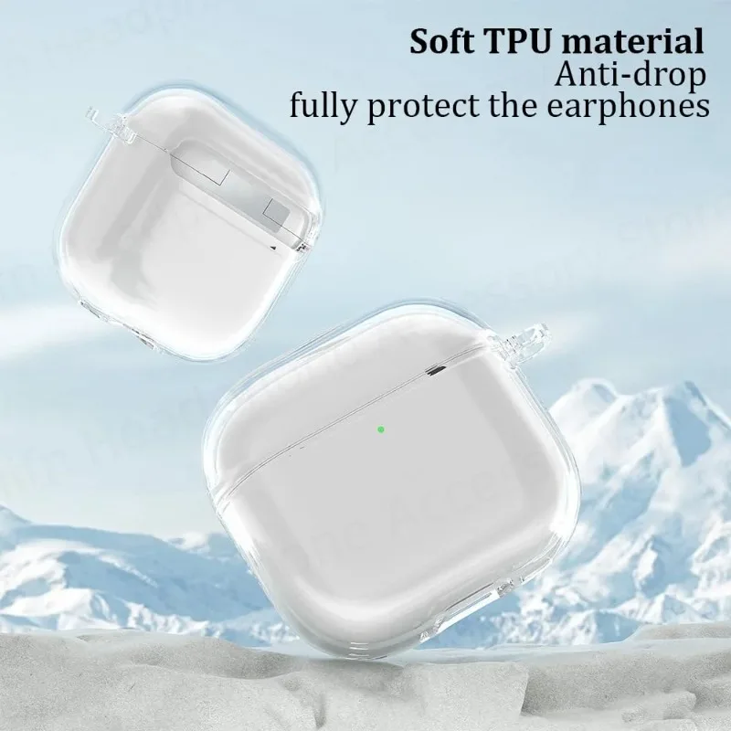 Premium Clear Case For AirPods Pro 3 - Soft TPU Shock-Absorbing Cover LED Visible & Easy to Carry
Premium Clear Case For AirPods Pro 3 - Soft TPU Shock-Absorbing Cover LED Visible & Easy to Carry