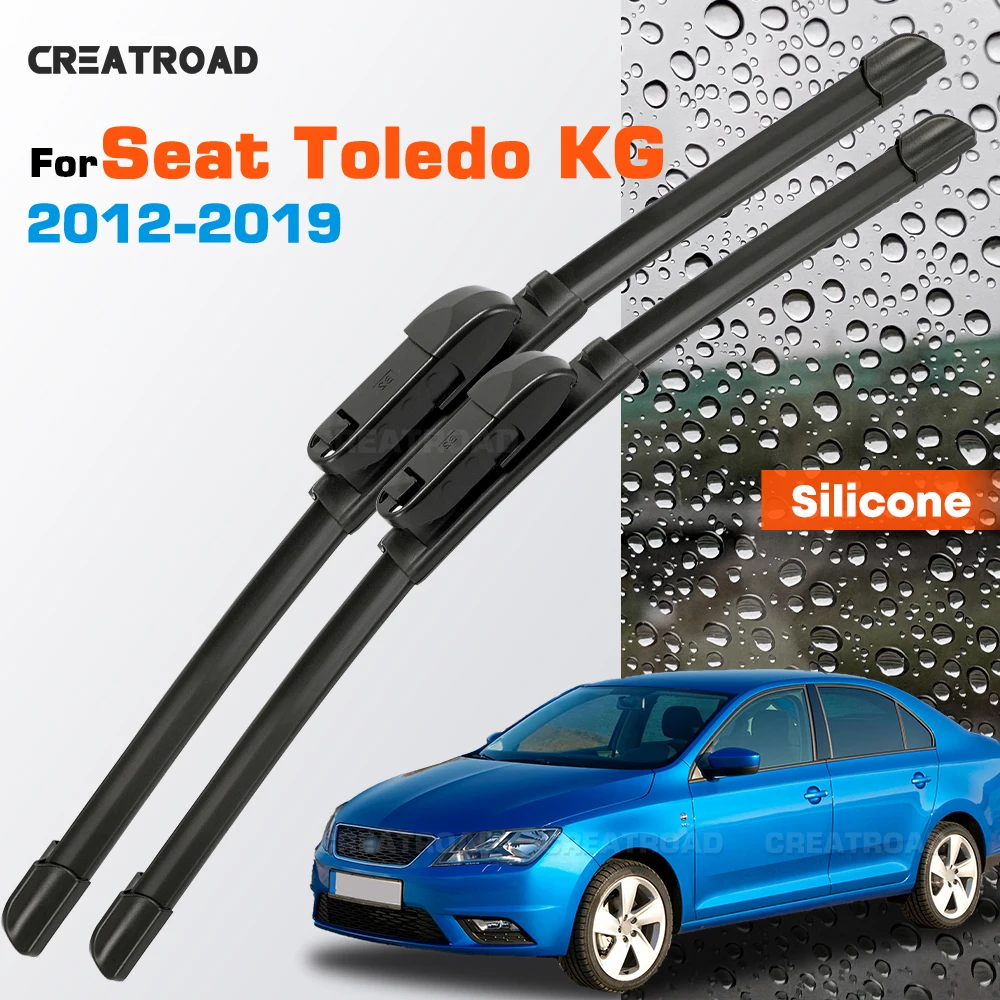 Silicone Wiper Blades Fit For Seat Toledo KG MK4 2012-2019 Coated Silent HD Wear-Resistant Car Windshield Wipers 24"+16"
Silicone Wiper Blades Fit For Seat Toledo KG MK4 2012-2019 Coated Silent HD Wear-Resistant Car Windshield Wipers 24"+16"