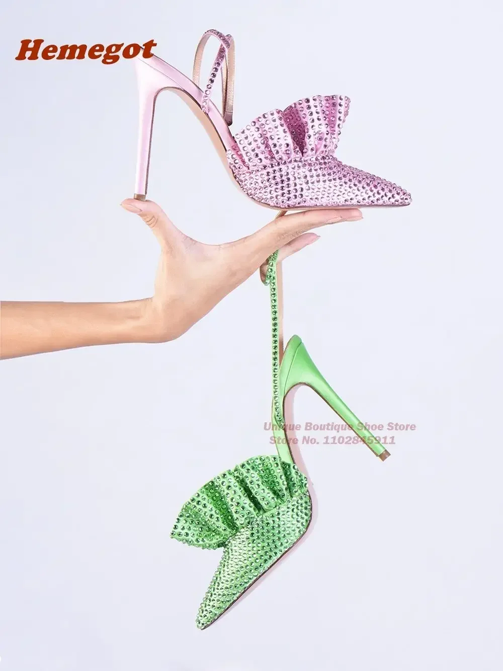 Rhinestones Cross Strappy Sandals Pointy Toe Stiletto Slingback Crystals Women's Sandals 2025 Pleated High Heels Bling Shoes
Rhinestones Cross Strappy Sandals Pointy Toe Stiletto Slingback Crystals Women's Sandals 2025 Pleated High Heels Bling Shoes
