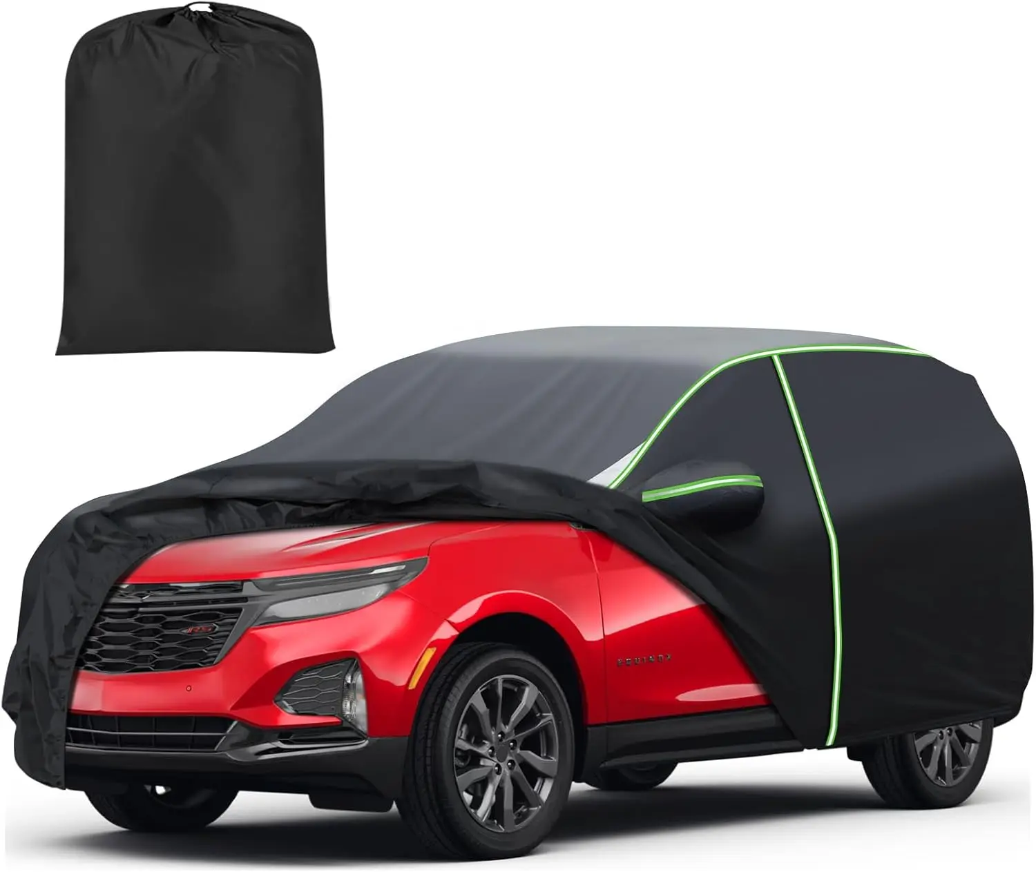 Universal Car Cover for SUV Models 2005-2026, 7-Layer All-Weather Waterproof with Zipper and Reflective Strips
Universal Car Cover for SUV Models 2005-2026, 7-Layer All-Weather Waterproof with Zipper and Reflective Strips
