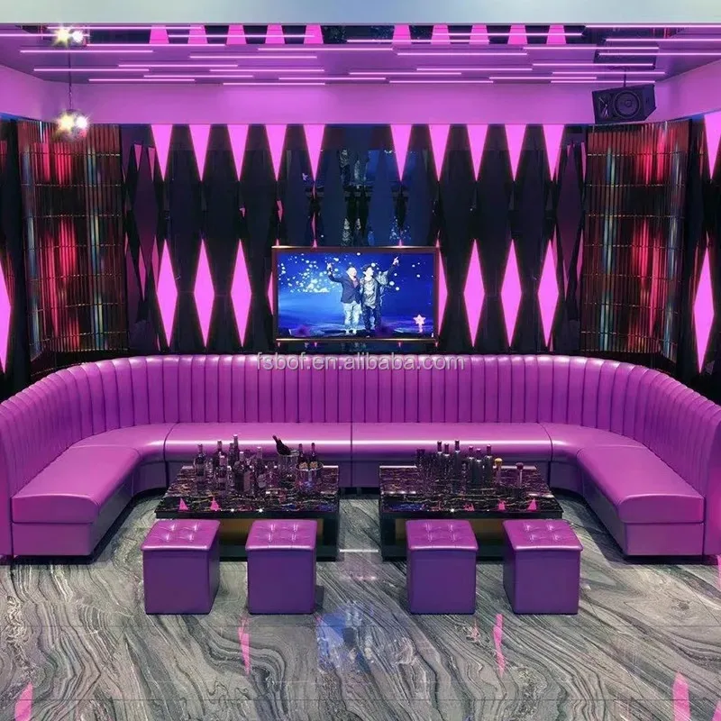 KTV Sofa Custom bar Home Corner U Shaped Box European-style Special Luminous Coffee Table Combination Beer Shop Night Club Sofa
KTV Sofa Custom bar Home Corner U Shaped Box European-style Special Luminous Coffee Table Combination Beer Shop Night Club Sofa