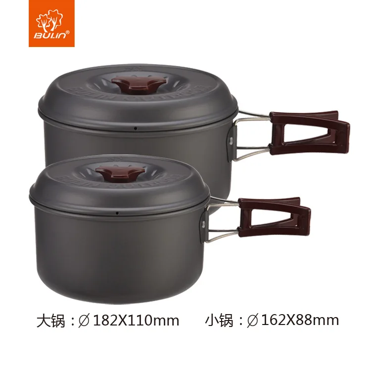 Bulin Outdoor Pot Set Pot Camping Cooking Utensils Kettle Cassette Stove Portable Equipment Outdoor Cutlery Camping Pot2026
Bulin Outdoor Pot Set Pot Camping Cooking Utensils Kettle Cassette Stove Portable Equipment Outdoor Cutlery Camping Pot2026