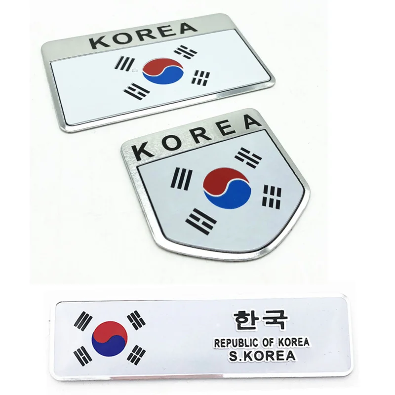3D Korea National Flag Badge Front Grill Emblem Sticker Racing Decal for Hyundai Kia Renault Ssangyong Renault Peugeot Opel
3D Korea National Flag Badge Front Grill Emblem Sticker Racing Decal for Hyundai Kia Renault Ssangyong Renault Peugeot Opel