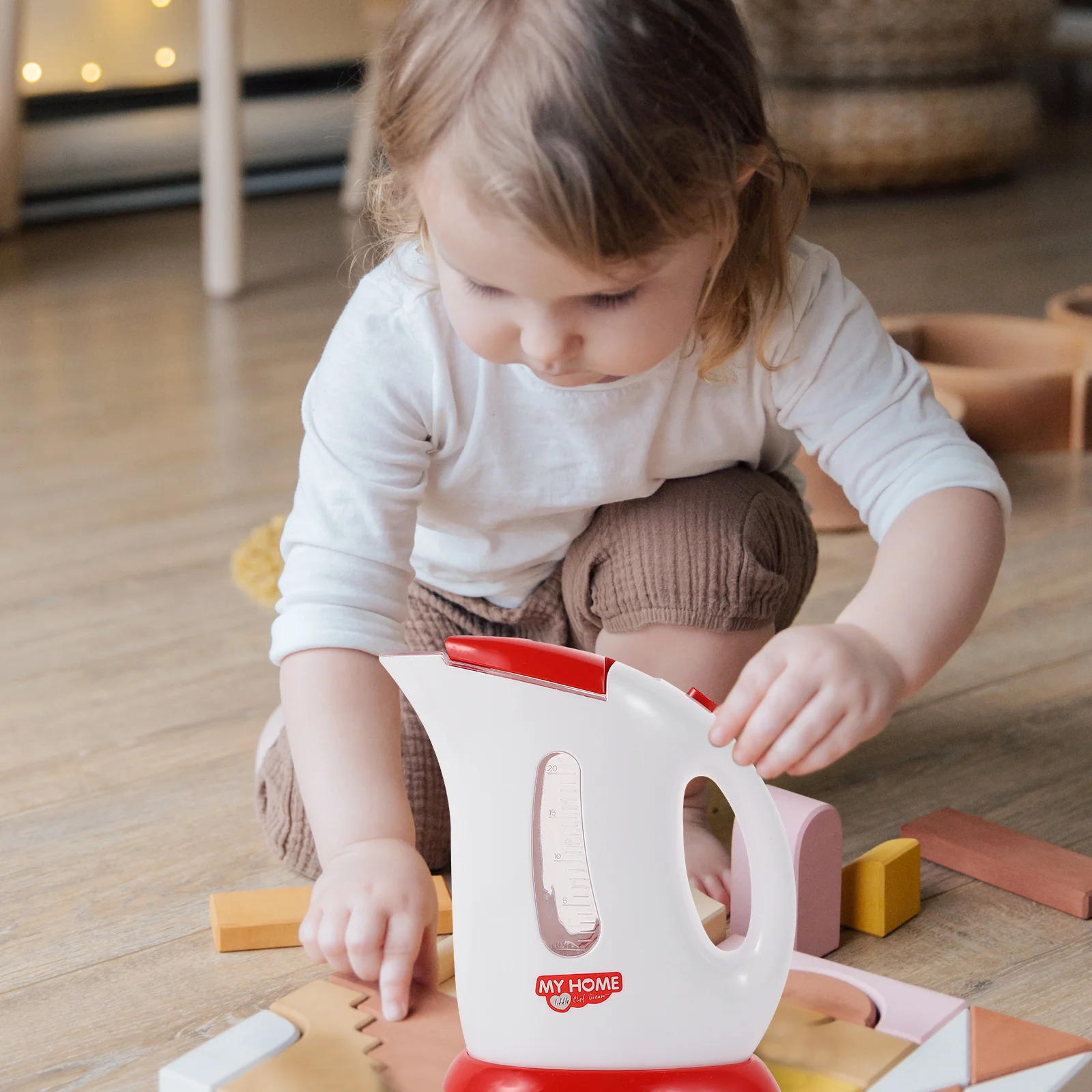 Simulated Kettle Plastic Appliance Household Toy Mini Toys Music Home Educational Children Plaything Water Dispenser
Simulated Kettle Plastic Appliance Household Toy Mini Toys Music Home Educational Children Plaything Water Dispenser