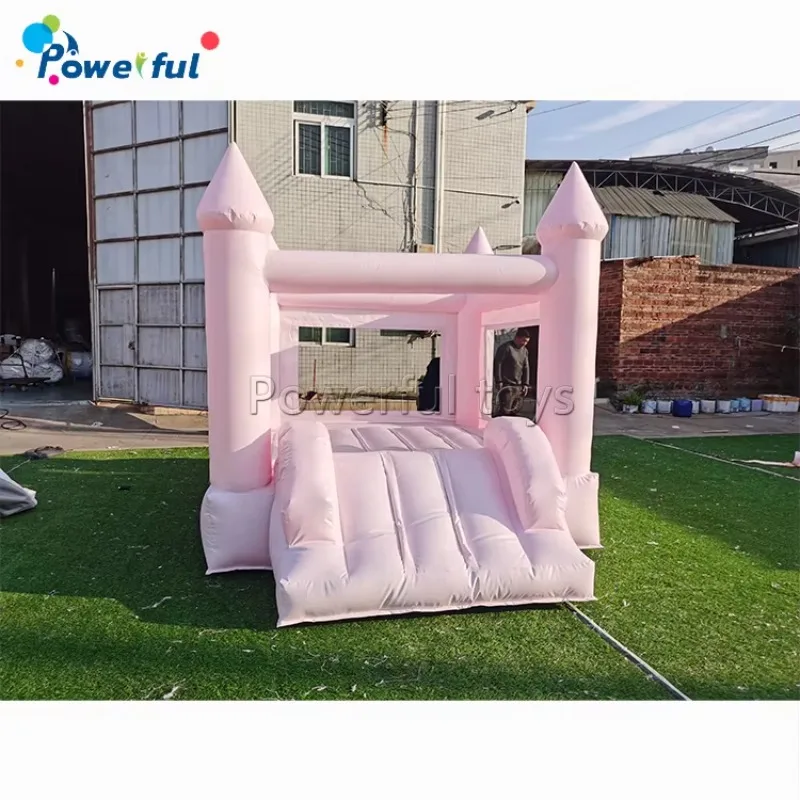 Commercial Inflatable Pastel Bounce House pink Mini Bouncy Castle Bouncer Slide Jumbo
Commercial Inflatable Pastel Bounce House pink Mini Bouncy Castle Bouncer Slide Jumbo