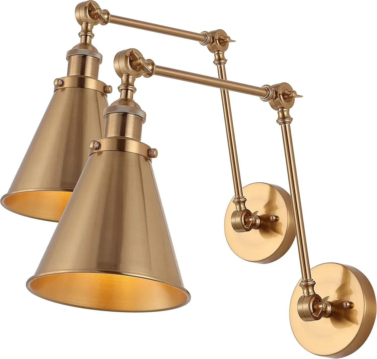 JYL7461A-SET2 Rover 7" Farmhouse Industrial Adjustable Arm Metal LED Wall Sconce Rustic Bohemian 2700K 4W Bulb for Entryway Lobb
JYL7461A-SET2 Rover 7" Farmhouse Industrial Adjustable Arm Metal LED Wall Sconce Rustic Bohemian 2700K 4W Bulb for Entryway Lobb