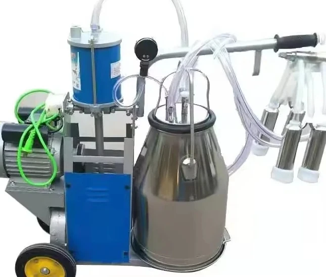 Electric vacuum pump professional milking machine suitable for efficient dairy farming in animal husbandry and hygiene
Electric vacuum pump professional milking machine suitable for efficient dairy farming in animal husbandry and hygiene