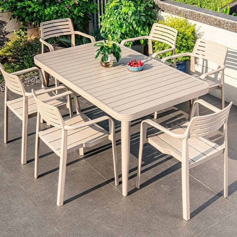 Outdoor tables and chairs milk tea shop aluminum alloy light luxury dining table courtyard open-air leisure tables and chairs
Outdoor tables and chairs milk tea shop aluminum alloy light luxury dining table courtyard open-air leisure tables and chairs