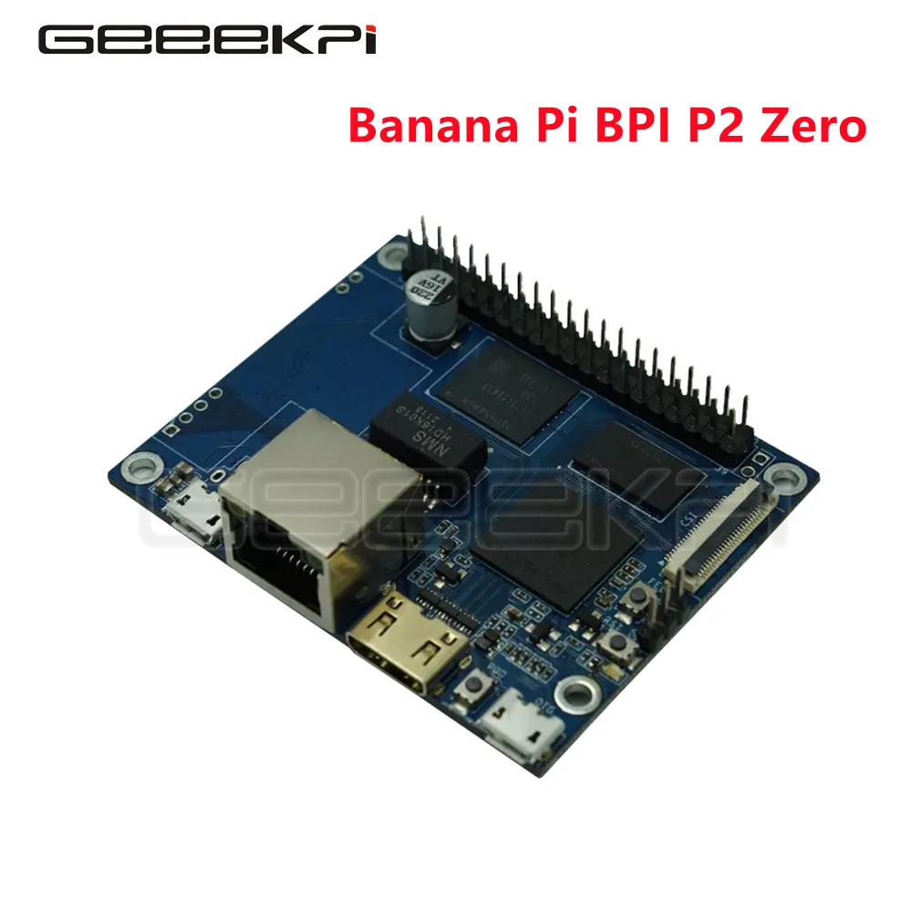 Original Banana PI BPI-P2 Zero Allwinner H3 Quad Core Single-Board Computer Support for IoT and Smart Home
Original Banana PI BPI-P2 Zero Allwinner H3 Quad Core Single-Board Computer Support for IoT and Smart Home