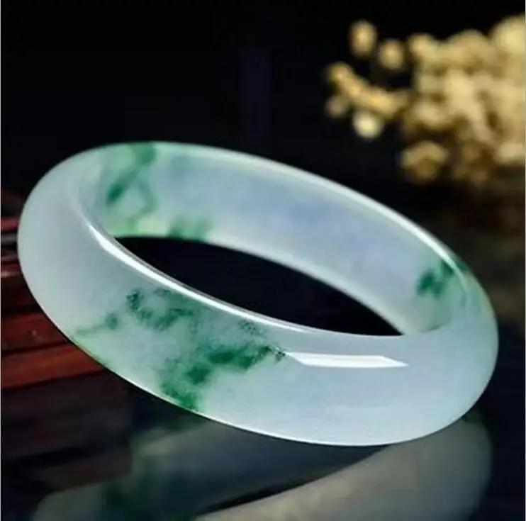 Natural Myanmar New Keng Ice Jadeite Bracelet Genuine Female Jade Bangle Women Fine Jewelry Accessories
Natural Myanmar New Keng Ice Jadeite Bracelet Genuine Female Jade Bangle Women Fine Jewelry Accessories