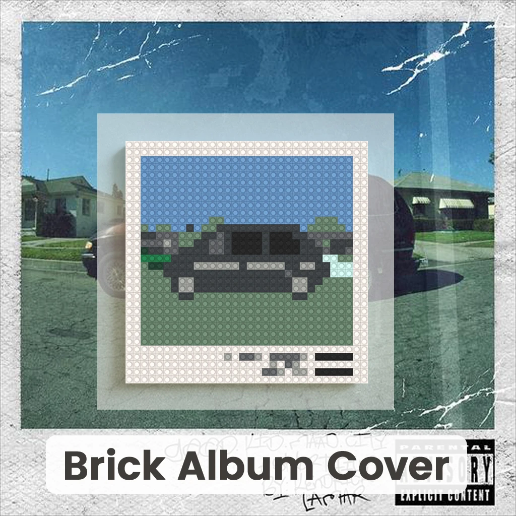 K-Kendrick Lamar MOC Building Blocks Pixel Art Mosaic Brick Painting Album Cover Wall Picture Home Decor Gift
K-Kendrick Lamar MOC Building Blocks Pixel Art Mosaic Brick Painting Album Cover Wall Picture Home Decor Gift