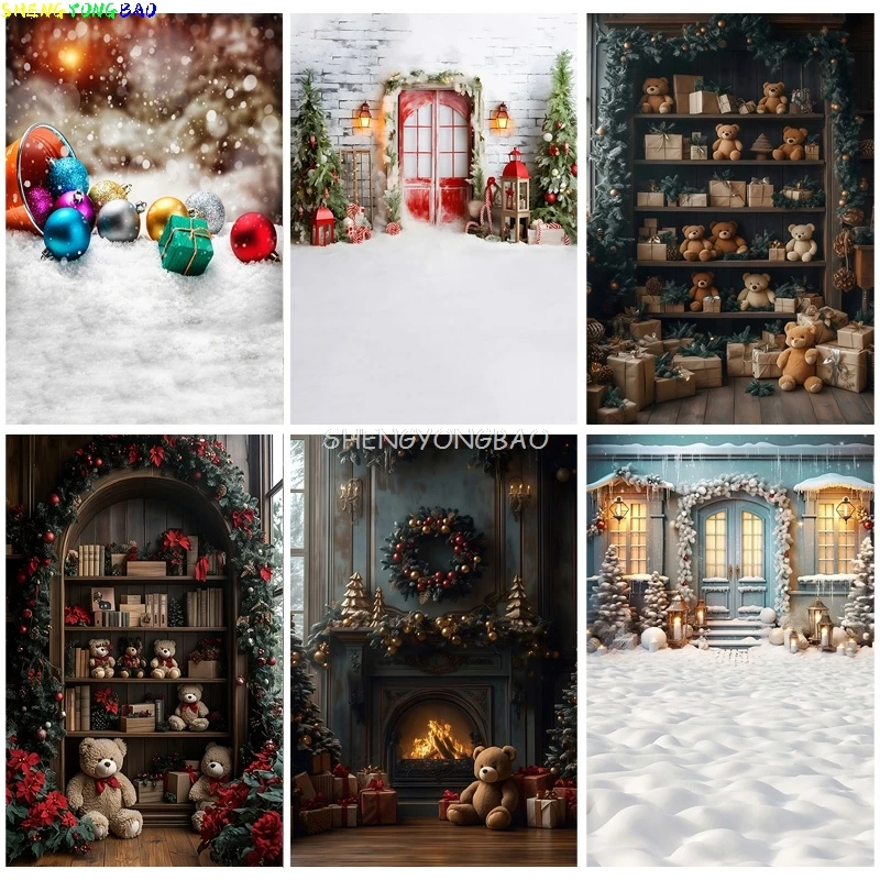 Christmas Wooden Shelf Photography Backdrop Props Family Party Living Room Decor Teddy Bear New Year Holiday Background XM-01
Christmas Wooden Shelf Photography Backdrop Props Family Party Living Room Decor Teddy Bear New Year Holiday Background XM-01