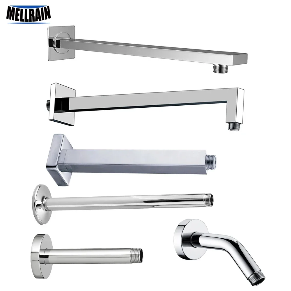 Wall Mounted & Ceiling Mounted Shower Arm Stainless Steel Material Chromed Bathroom Shower Accessories 7 Choice
Wall Mounted & Ceiling Mounted Shower Arm Stainless Steel Material Chromed Bathroom Shower Accessories 7 Choice