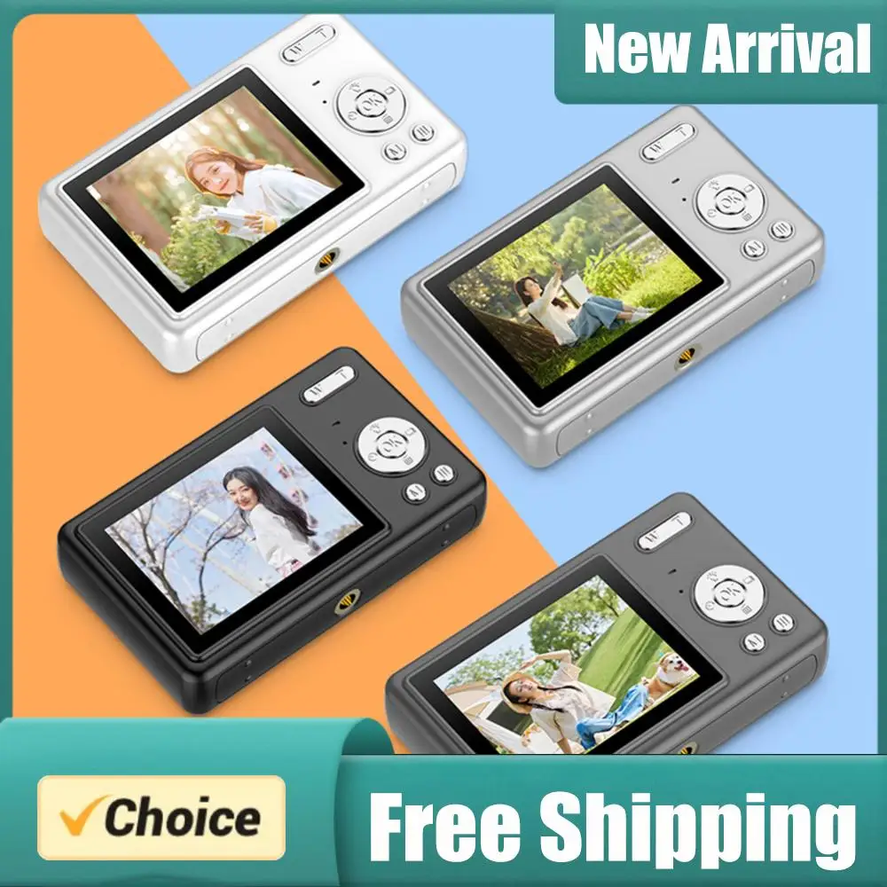 4K HD 1080P Digital Camera 96MP Portable Vlogging Camera 16X Zoom Camcorder Camera 2.4 Inch IPS Screen for Kids Adults Beginners
4K HD 1080P Digital Camera 96MP Portable Vlogging Camera 16X Zoom Camcorder Camera 2.4 Inch IPS Screen for Kids Adults Beginners
