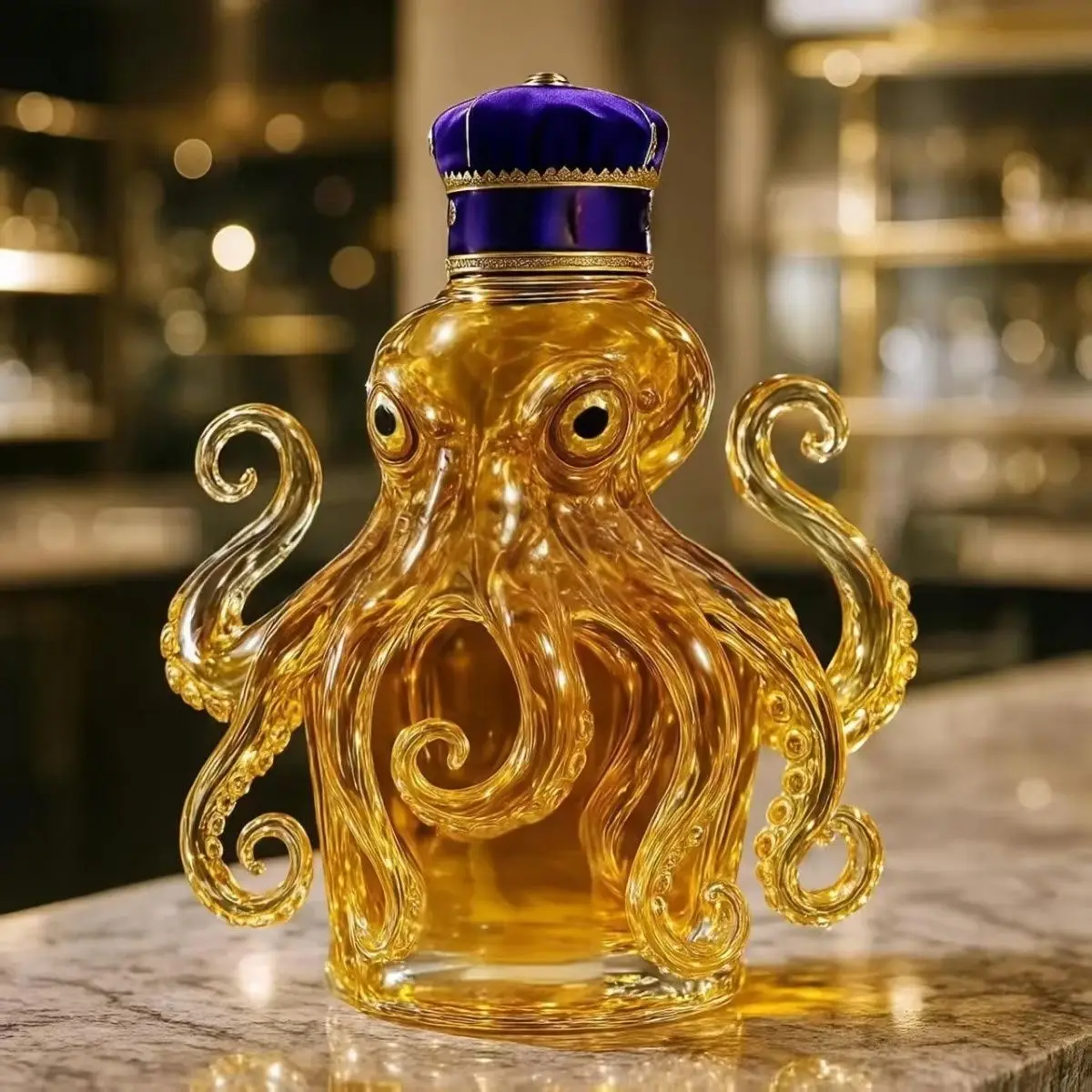 Octopus Shape Creative Glass Whiskey Bottle Wine Container Dispenser Bar Tool Home Decoration Practical Ornament Gift Set
Octopus Shape Creative Glass Whiskey Bottle Wine Container Dispenser Bar Tool Home Decoration Practical Ornament Gift Set
