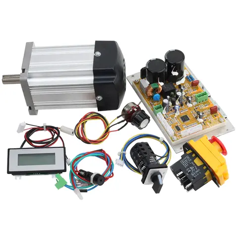 1100W Brushless DC Motor/Main Control Board//WM210V Lathe Power Drive Board Motor Kit