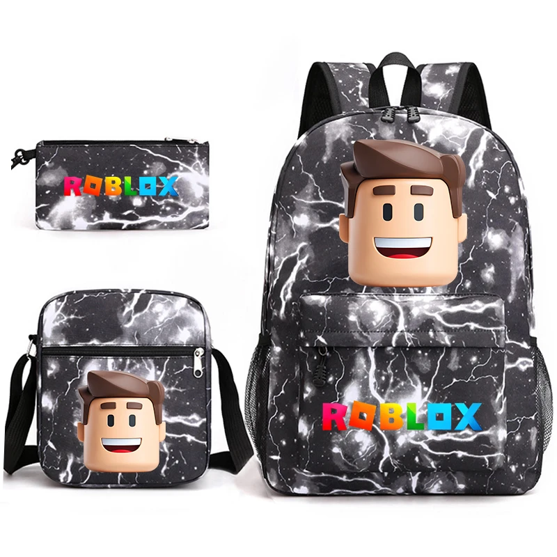 Roblox Characters Expressive Prints Student Backpack Messenger Bag Pencil Case 3 Pcs Set for Boys and Girls School Supplies
Roblox Characters Expressive Prints Student Backpack Messenger Bag Pencil Case 3 Pcs Set for Boys and Girls School Supplies