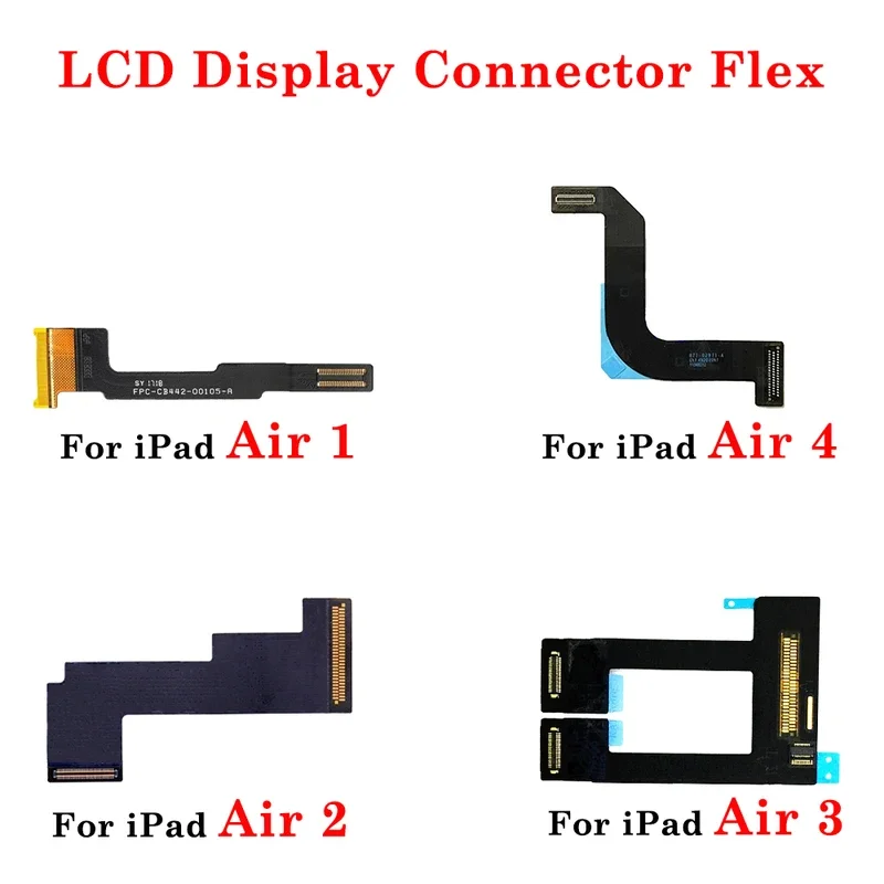Tested Well LCD Display Screen Connect Motherboard Ribbon Flex Cable Repair Part For iPad Air 1 2 3 4 A1474 A1566 A2123 A2316
Tested Well LCD Display Screen Connect Motherboard Ribbon Flex Cable Repair Part For iPad Air 1 2 3 4 A1474 A1566 A2123 A2316