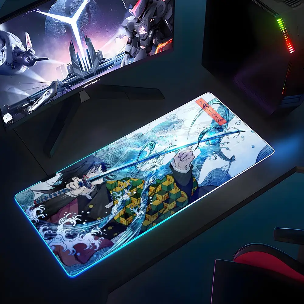 D-Demon Slayer Giyu Tomioka Mouse Pad RGB Rubber Antislip Keyboard Pad 40x90cm Mousepad Gaming Accessories XXL Office Computer
D-Demon Slayer Giyu Tomioka Mouse Pad RGB Rubber Antislip Keyboard Pad 40x90cm Mousepad Gaming Accessories XXL Office Computer
