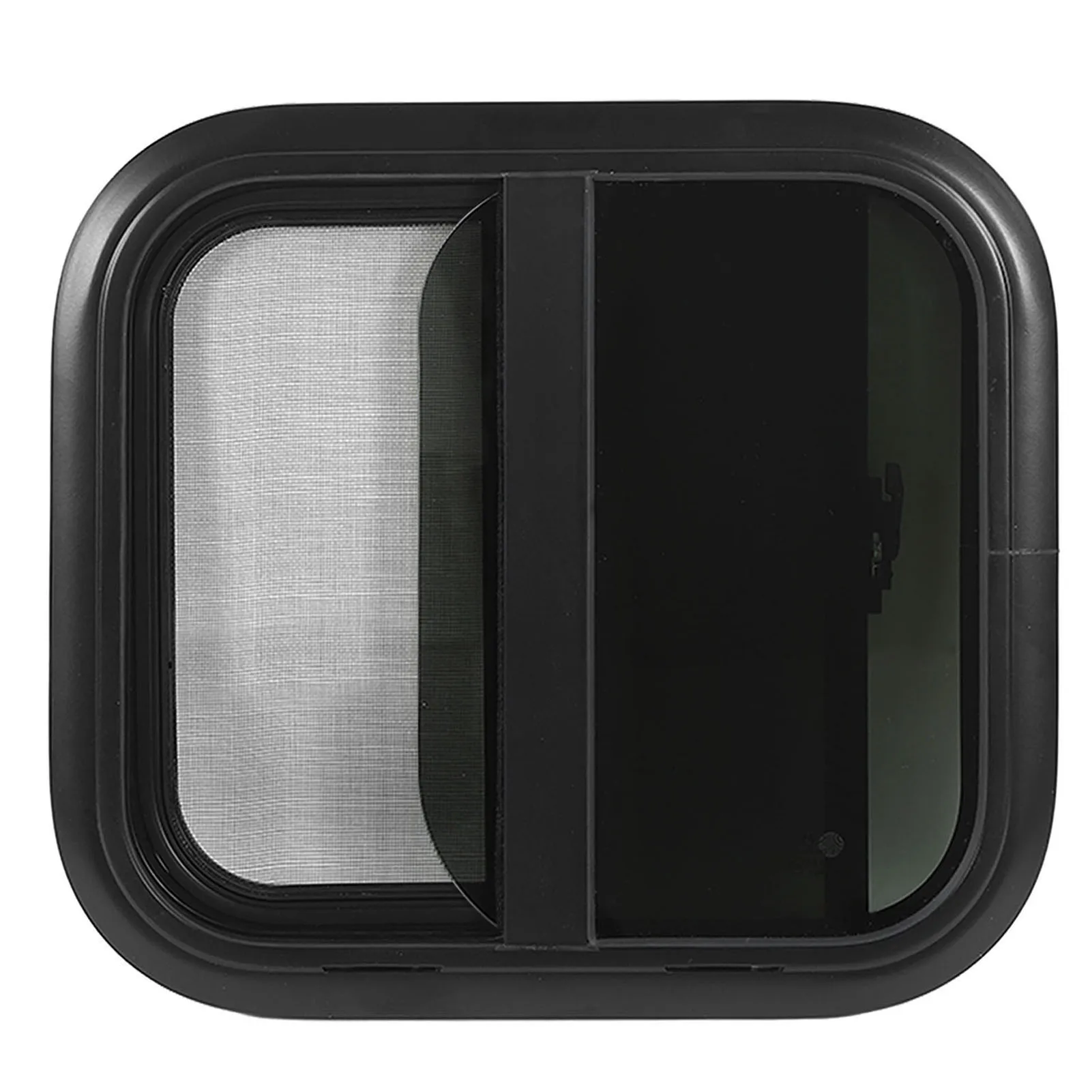 500x450mm Rounded Sliding Window Aluminum Alloy Black with Movable Insect Screen UV Resistant for Caravan Camper RV-26-31mm Wall
500x450mm Rounded Sliding Window Aluminum Alloy Black with Movable Insect Screen UV Resistant for Caravan Camper RV-26-31mm Wall