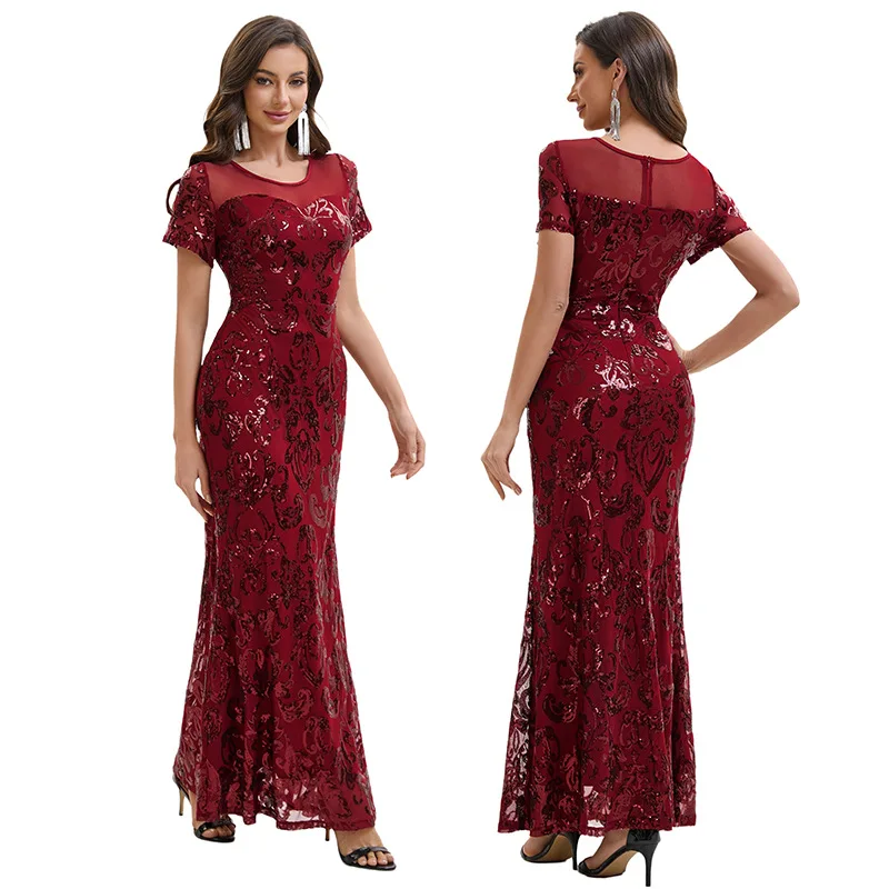 Retro 920s Sequin Dr Long Evening Gown Women's Faion Par Ball Dr iny Sequin Evening Dr Polyester Fabric Slim Fit
Retro 920s Sequin Dr Long Evening Gown Women's Faion Par Ball Dr iny Sequin Evening Dr Polyester Fabric Slim Fit