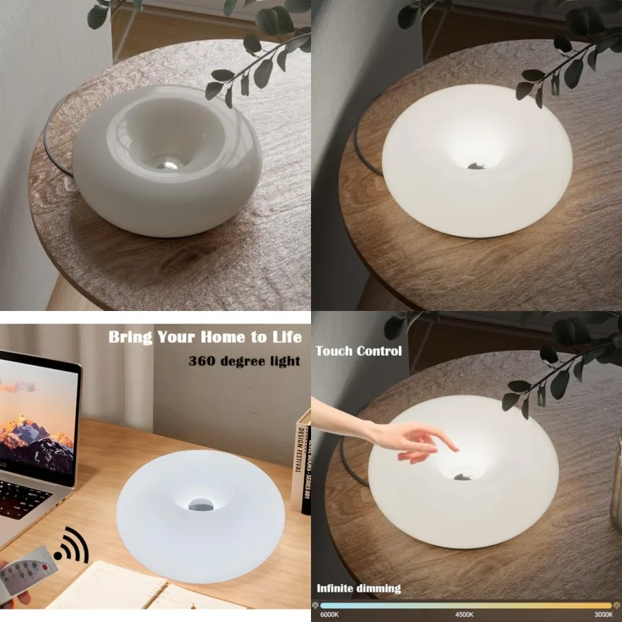 Creative Design Donut Lamp, Plug-in Wall Sconse Or Table Lamp Dual Use Atmosphere Lamp, Modern Infinitely Dimmable Wall Lamp De
Creative Design Donut Lamp, Plug-in Wall Sconse Or Table Lamp Dual Use Atmosphere Lamp, Modern Infinitely Dimmable Wall Lamp De