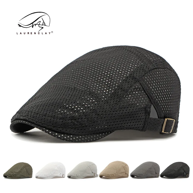 Hat Men And Women Summer Beret Mesh Breathable Peaked Cap Sun Protection Sun Hat Simple Light Board Advance Hats Tide
Hat Men And Women Summer Beret Mesh Breathable Peaked Cap Sun Protection Sun Hat Simple Light Board Advance Hats Tide