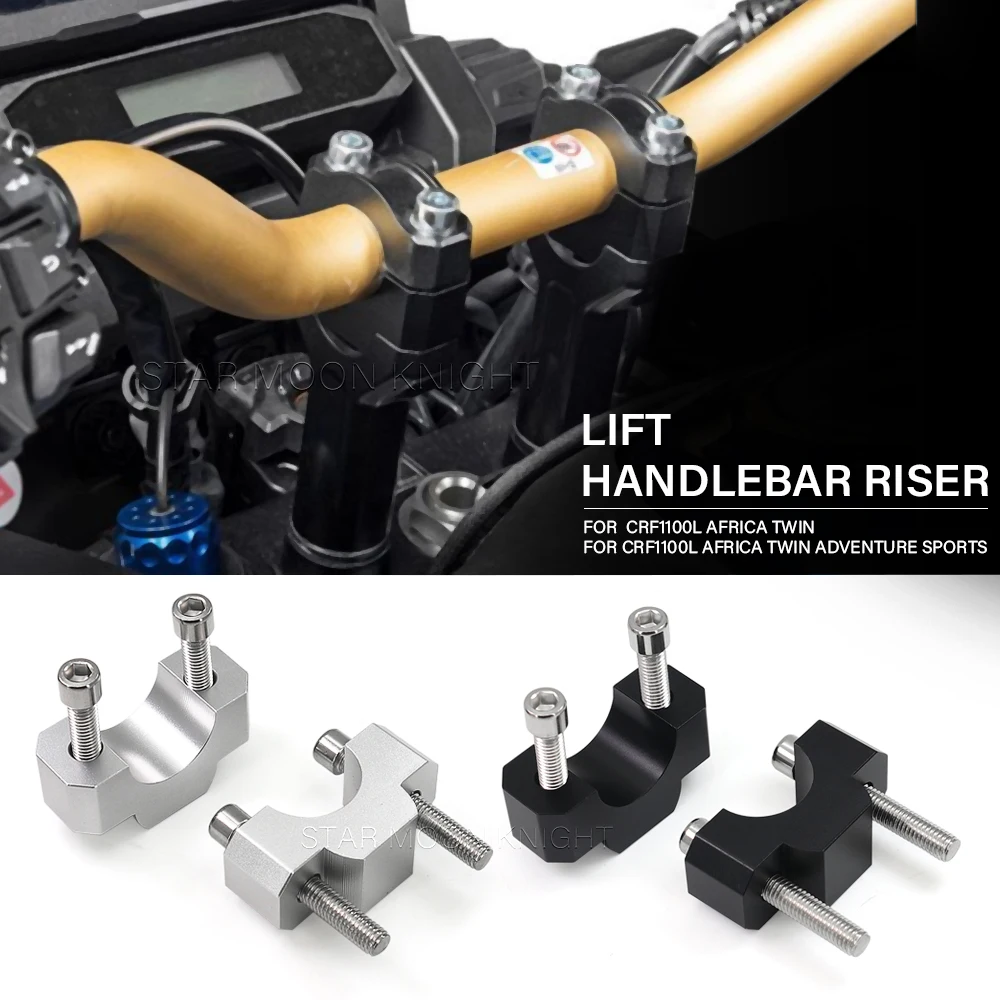 Motorcycle Handlebar Riser Clamp Adapter For HONDA CRF1100L Africa Twin Adventure Sports CRF 1100 L 2020- Lift Handlebar 20MM
Motorcycle Handlebar Riser Clamp Adapter For HONDA CRF1100L Africa Twin Adventure Sports CRF 1100 L 2020- Lift Handlebar 20MM