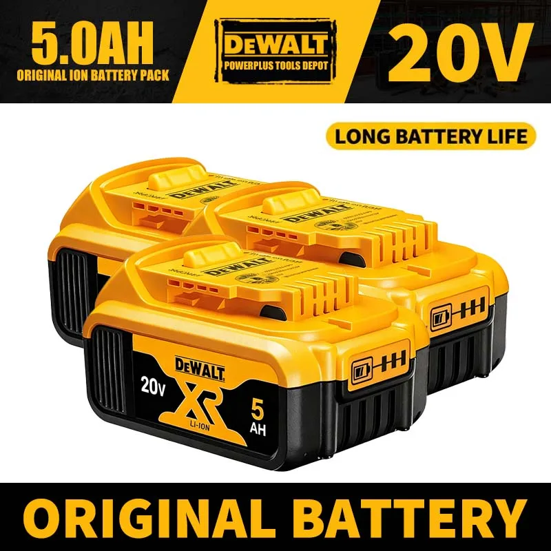 Аутентичный аккумулятор DEWALT 20 В 5,0 Ач DCB205, замена для 20 В MAX XR, комплект аккумуляторных электроинструментов DCB112, комбинированный аккумулятор для зарядного устройства
Аутентичный аккумулятор DEWALT 20 В 5,0 Ач DCB205, замена для 20 В MAX XR, комплект аккумуляторных электроинструментов DCB112, комбинированный аккумулятор для зарядного устройства