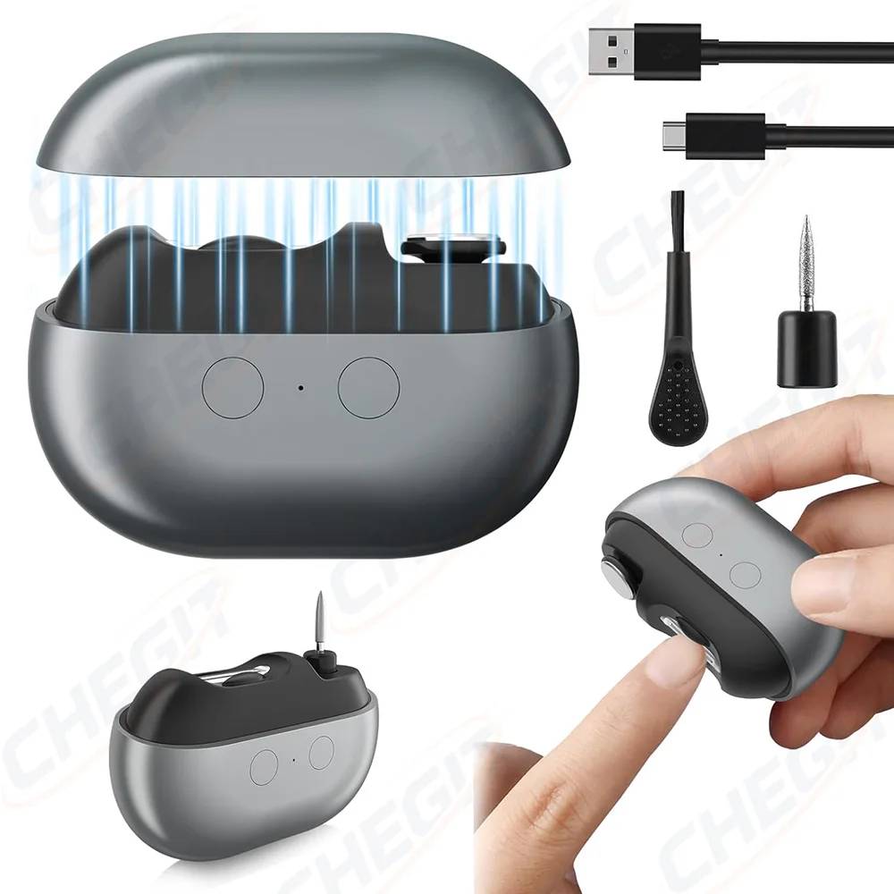 3IN1 Nail Clippers, 3 in 1 Smart Electric Nail Clipper for Seniors, Safety Fingernail Trimmer Polisher & with LED Light
3IN1 Nail Clippers, 3 in 1 Smart Electric Nail Clipper for Seniors, Safety Fingernail Trimmer Polisher & with LED Light