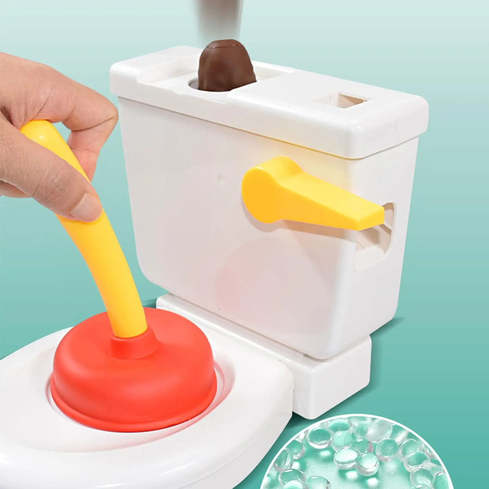 Creative Water Jetting Tricky Toy Tricks Toy Toilet Stool Toy Novelty Flushing Jet Toilet Toys for Age 5+ Boys and Girls
Creative Water Jetting Tricky Toy Tricks Toy Toilet Stool Toy Novelty Flushing Jet Toilet Toys for Age 5+ Boys and Girls