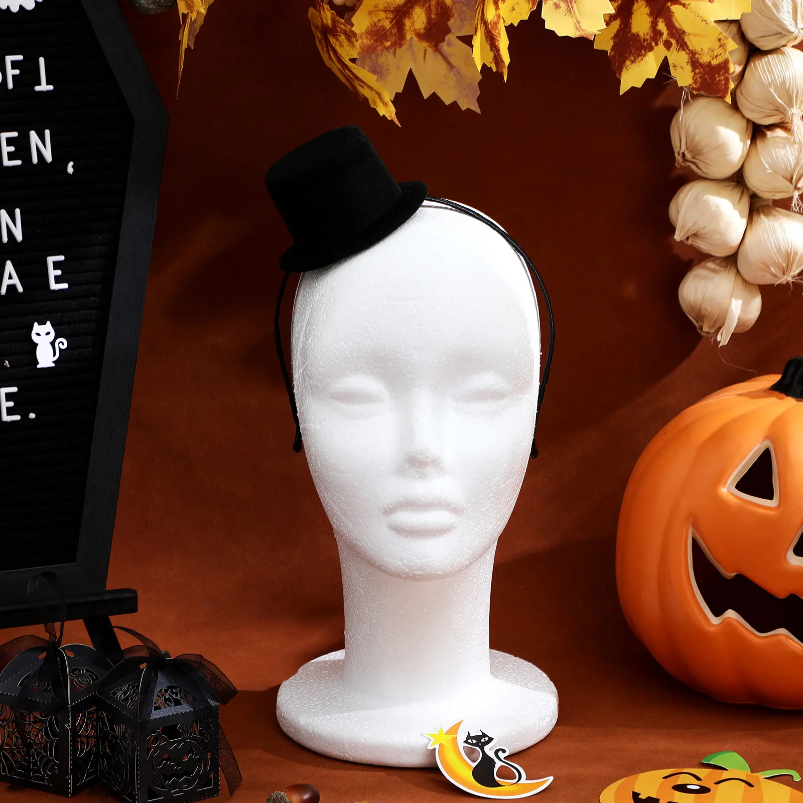 Mini Top Hat Headband Lightweight Cowboy Hair Hoop for Carnival Wedding Party and Cosplay Costume Top Hat Headband
Mini Top Hat Headband Lightweight Cowboy Hair Hoop for Carnival Wedding Party and Cosplay Costume Top Hat Headband