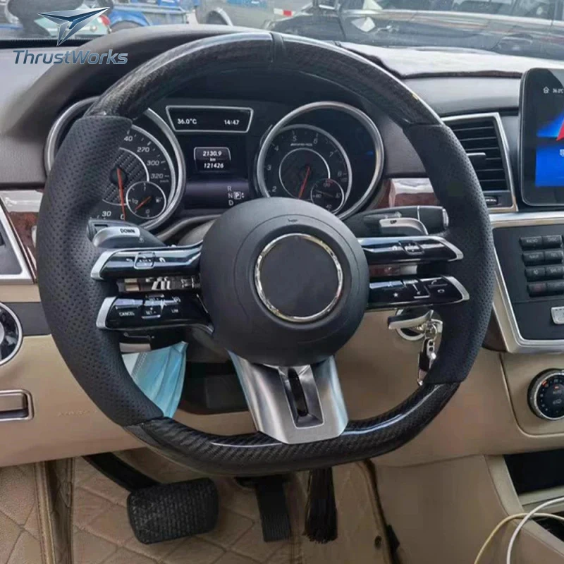 ThrustWorks Full Leather Steering Wheel W223 W253 W213 W205 W222 W206 W213 W218 New
ThrustWorks Full Leather Steering Wheel W223 W253 W213 W205 W222 W206 W213 W218 New
