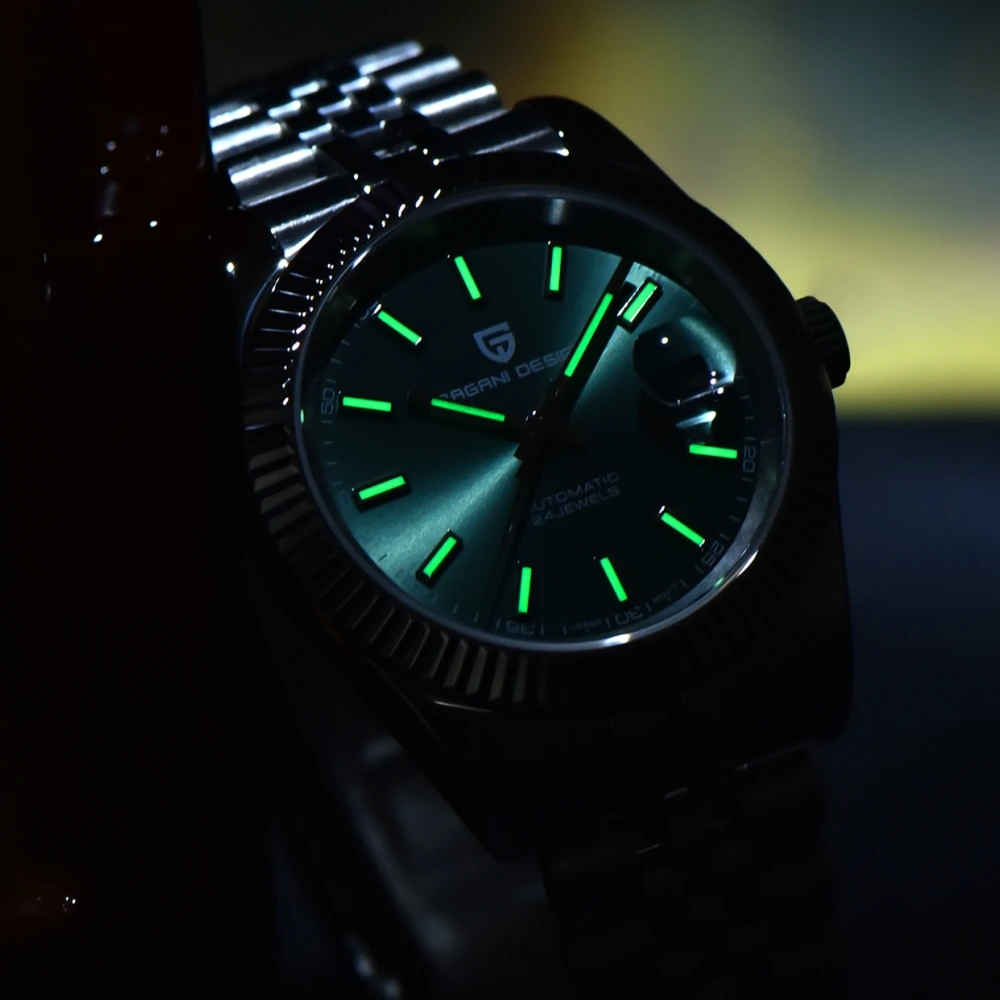 PAGANI DESIGN 2025 New Men Mechanical Watch NH35 Sapphire Glass Stainless Steel Retro Business100M Waterproof Clock Reloj Hombre 
PAGANI DESIGN 2025 New Men Mechanical Watch NH35 Sapphire Glass Stainless Steel Retro Business100M Waterproof Clock Reloj Hombre