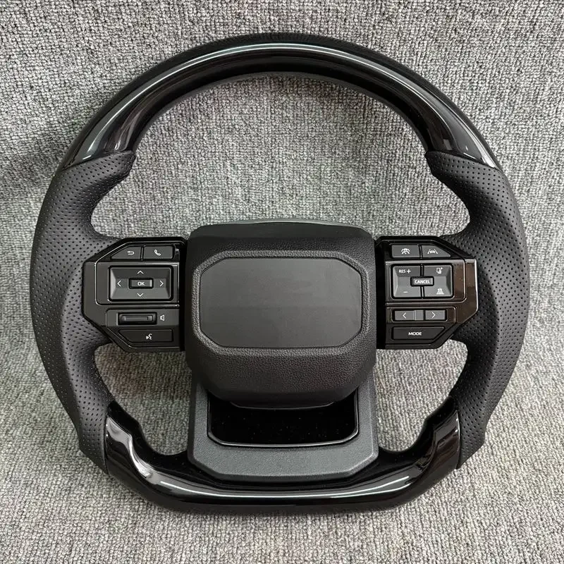 New High-quality Car Accessories Piano Black Steering Wheel for Hilux Land Cruiser Yaris LC300 Sports Car Steering Wheel
New High-quality Car Accessories Piano Black Steering Wheel for Hilux Land Cruiser Yaris LC300 Sports Car Steering Wheel