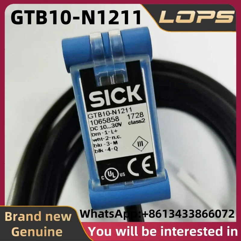 GTB10-N1211 Brand new original SICK Photoelectric switch sensor, large quantity in stock, welcome to consult
GTB10-N1211 Brand new original SICK Photoelectric switch sensor, large quantity in stock, welcome to consult