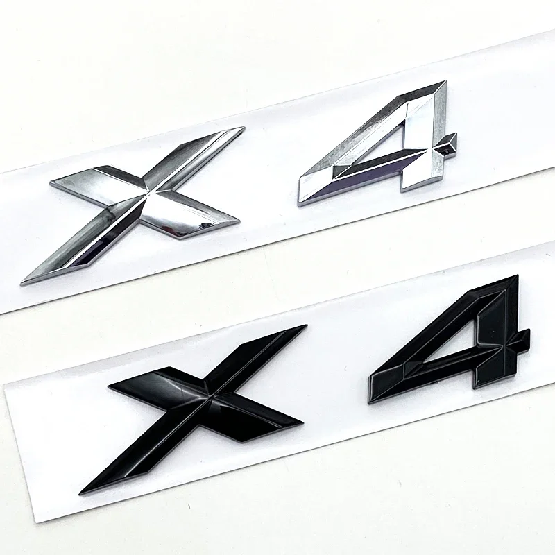 3D ABS Black Chrome Car Letters Rear Trunk Badge X4 Logo For BMW X4 Sticker Emblem X4 Lettering Accessories
3D ABS Black Chrome Car Letters Rear Trunk Badge X4 Logo For BMW X4 Sticker Emblem X4 Lettering Accessories