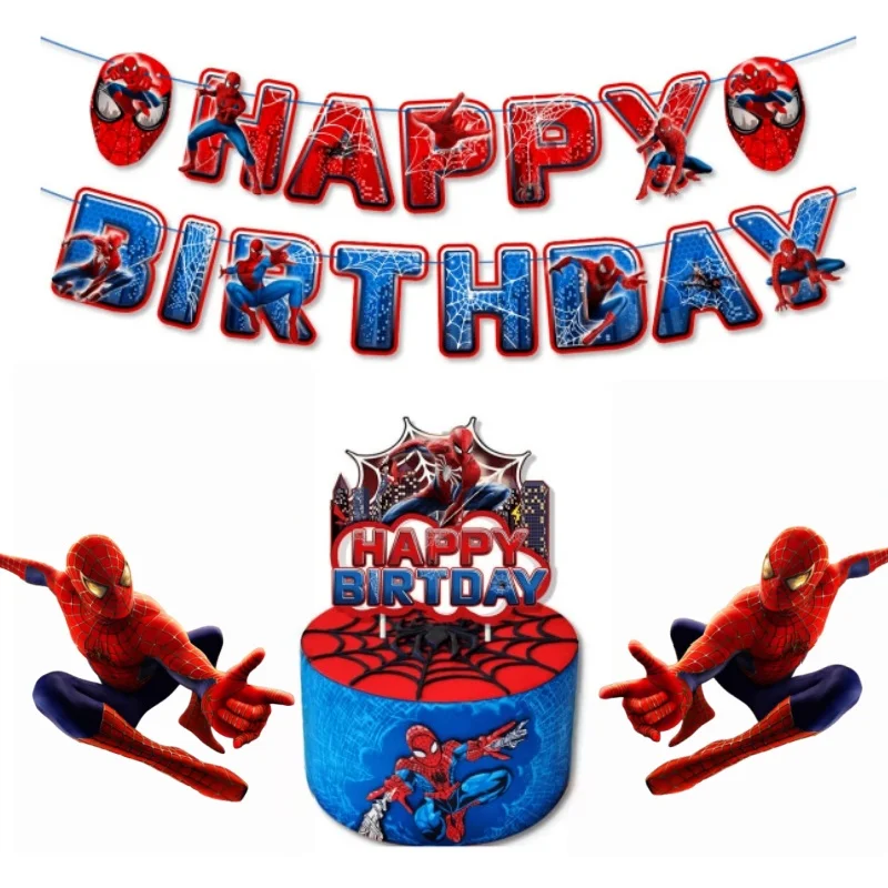 Spider-Man Party Balloon Anime Merchandise Birthday Party Theme Character Cake Series Scene Decor Photo Props Showcase Toys Gift
Spider-Man Party Balloon Anime Merchandise Birthday Party Theme Character Cake Series Scene Decor Photo Props Showcase Toys Gift