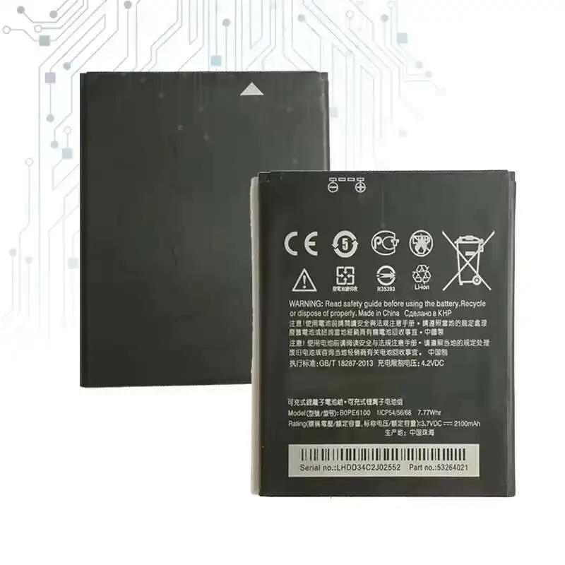 Аккумулятор мобильного телефона для HTC Desire 620 D620G/H/U 820 mini D820MU D820MT D820X BOPE6100 2100 мАч
Аккумулятор мобильного телефона для HTC Desire 620 D620G/H/U 820 mini D820MU D820MT D820X BOPE6100 2100 мАч