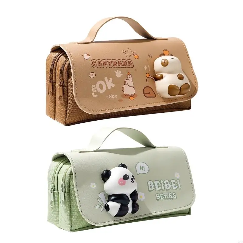 62CD Large Pencil Case High Capacity Pen Holder Box Zippered Pencil Bag Pen Pouches Desk Organizers For School Office Travel
62CD Large Pencil Case High Capacity Pen Holder Box Zippered Pencil Bag Pen Pouches Desk Organizers For School Office Travel