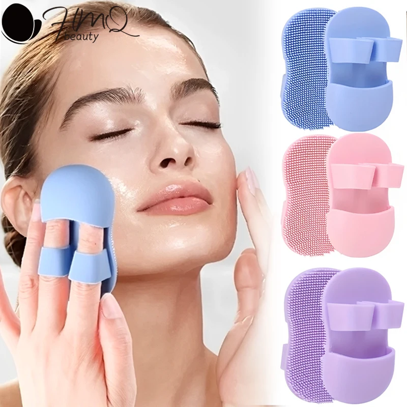 Silicone Face Scrubber Brush Deep Pore Facial Cleaning Exfoliating Tool with Finger Glove Pads Remove Dead Skincare Accessories
Silicone Face Scrubber Brush Deep Pore Facial Cleaning Exfoliating Tool with Finger Glove Pads Remove Dead Skincare Accessories