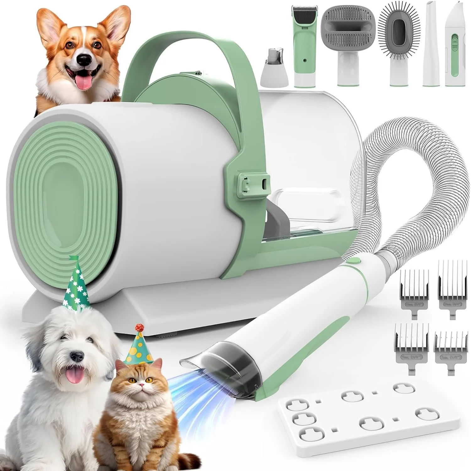 Pet Grooming Vacuum Cleaner Tool Dogs Brush Cat Shedding Clippers Trimmers Hair Removal Dog Vacuum Grooming Kits
Pet Grooming Vacuum Cleaner Tool Dogs Brush Cat Shedding Clippers Trimmers Hair Removal Dog Vacuum Grooming Kits