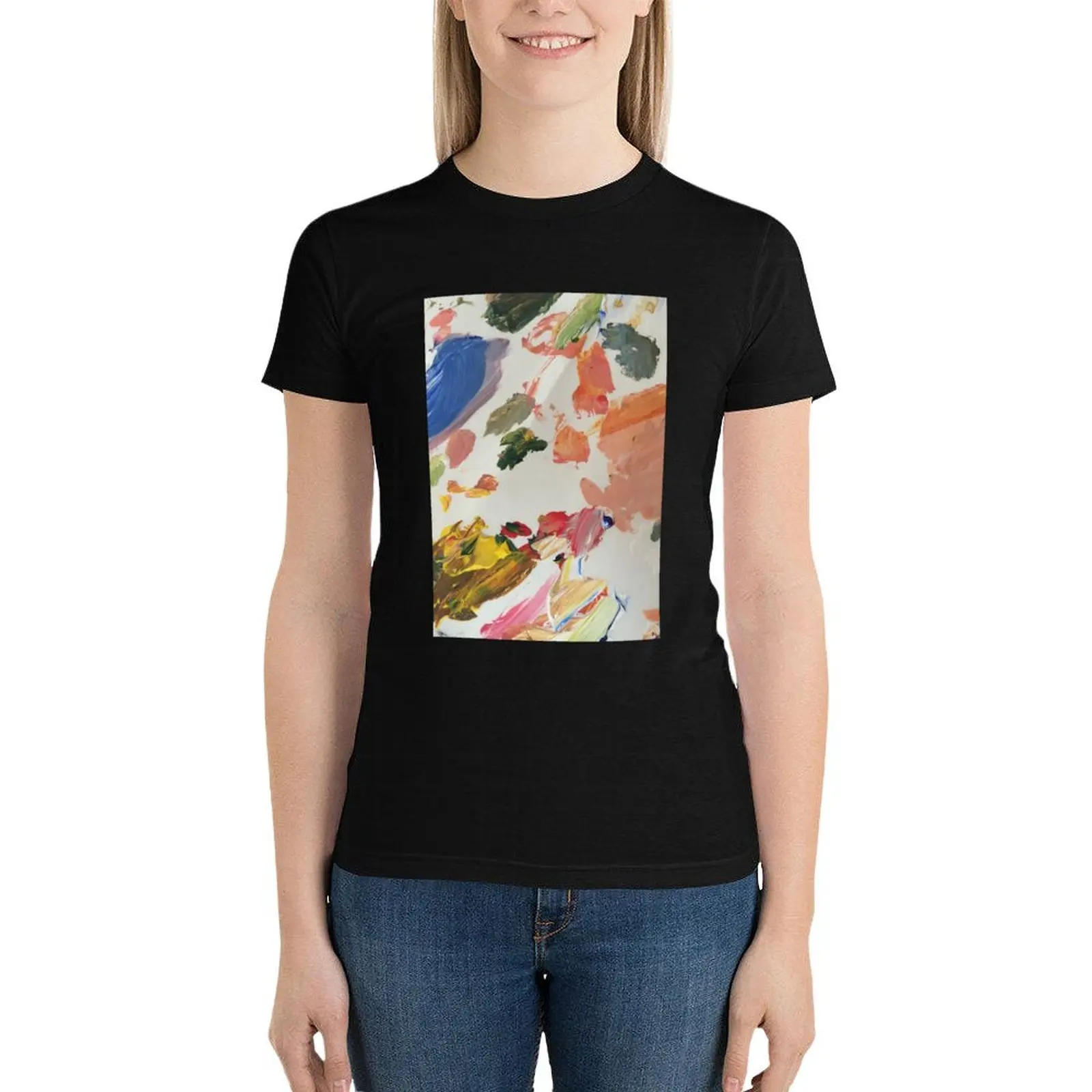 paint palette T-Shirt aesthetic clothes summer tops korean fashion anime clothes korean Women's clothes
paint palette T-Shirt aesthetic clothes summer tops korean fashion anime clothes korean Women's clothes