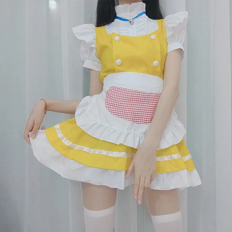 Original Cute Maid Golden Bell Maid Cosplay Costume Dress Anime Cat Women Stage Play Dress
Original Cute Maid Golden Bell Maid Cosplay Costume Dress Anime Cat Women Stage Play Dress