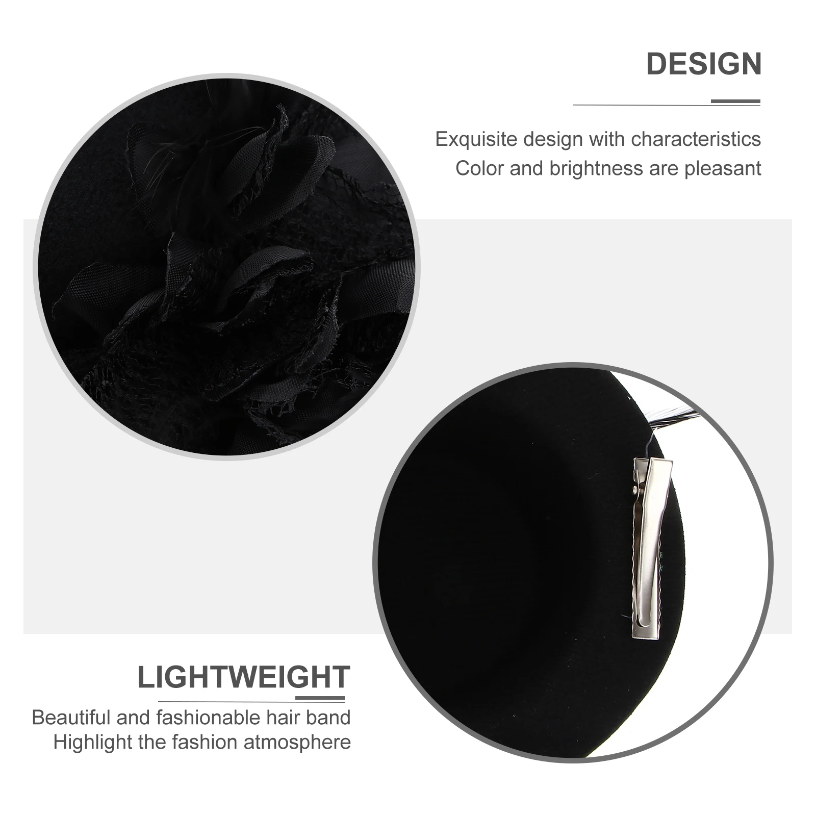 Hat Decor Clip Elegant Barrettes Lace Flowers Design Durable High Quality Lightweight Travel Outing Bridal Wedding
Hat Decor Clip Elegant Barrettes Lace Flowers Design Durable High Quality Lightweight Travel Outing Bridal Wedding